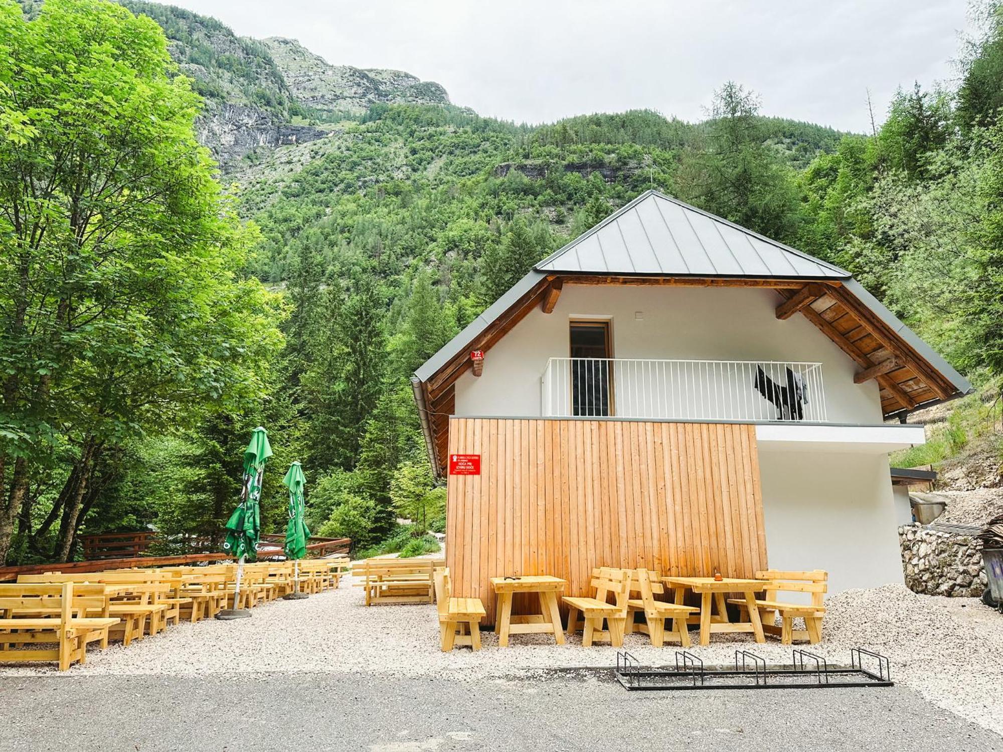 Villa Koca Ob Izviru Soce Trenta Exterior foto
